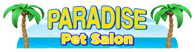 Paradise Pet Salon Logo